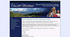 Desktop Screenshot of educatemontana.org