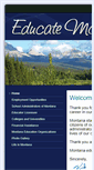 Mobile Screenshot of educatemontana.org