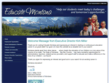 Tablet Screenshot of educatemontana.org